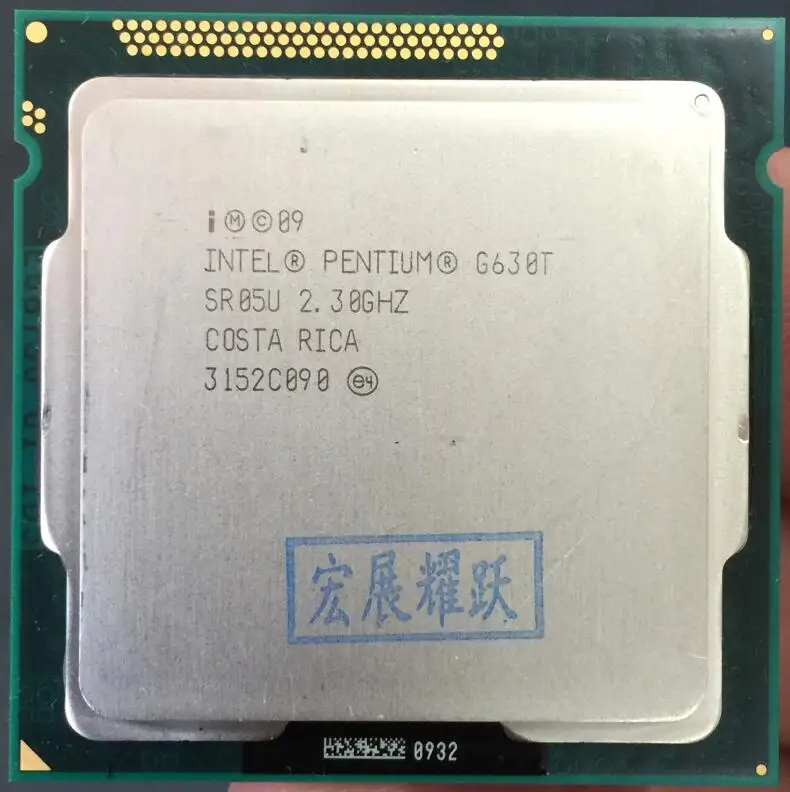 Процессор Intel Pentium G630T 3 МБ кэш 2 30 ГГц LGA1155 двухъядерный процессор для ПК
