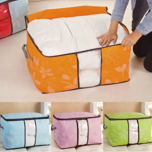 Under Bed Storage Bag Container Clothes Organizer Foldable 1 Piece Set | Дом и сад
