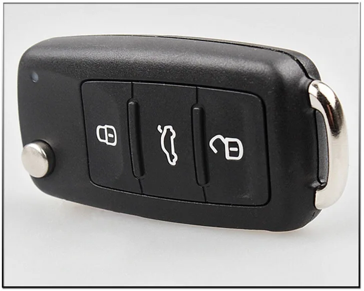 Чехол для дистанционного ключа пульта с 3 кнопками VW Tiguan Golf Passat Bora New Jetta сменный