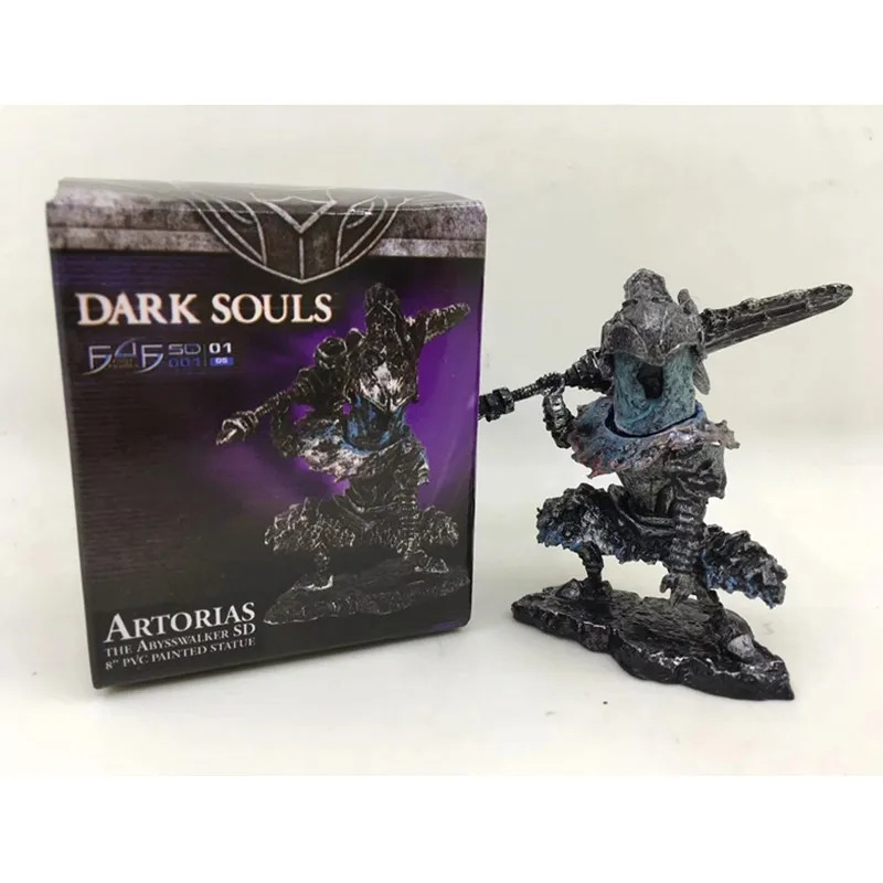 Экшн фигурка из ПВХ Q версии Dark Souls Artorias Коллекционная модель игрушечная коробка