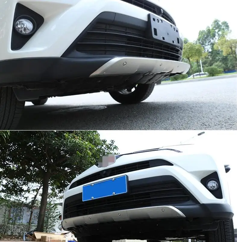 Авто бампер для TOYOTA RAV4 2016.2017.2018 Высокое качество нержавеющая сталь Передний +