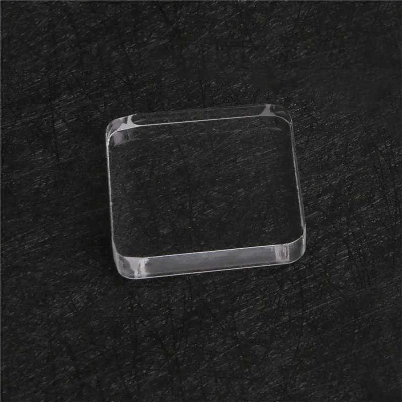 B 5X5CM Прозрачные резиновые штампы акриловый блок Скрапбукинг прозрачные штампы DIY ручка штамповка фото альбом необходимый штамповки блоки - Цвет: B 5X5CM