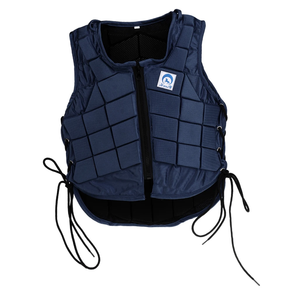 Horse Riding Safety Vest Equestrian Protective Gear Body Protector Outdoor Sports Clothing Jacket - Color: Kids CM