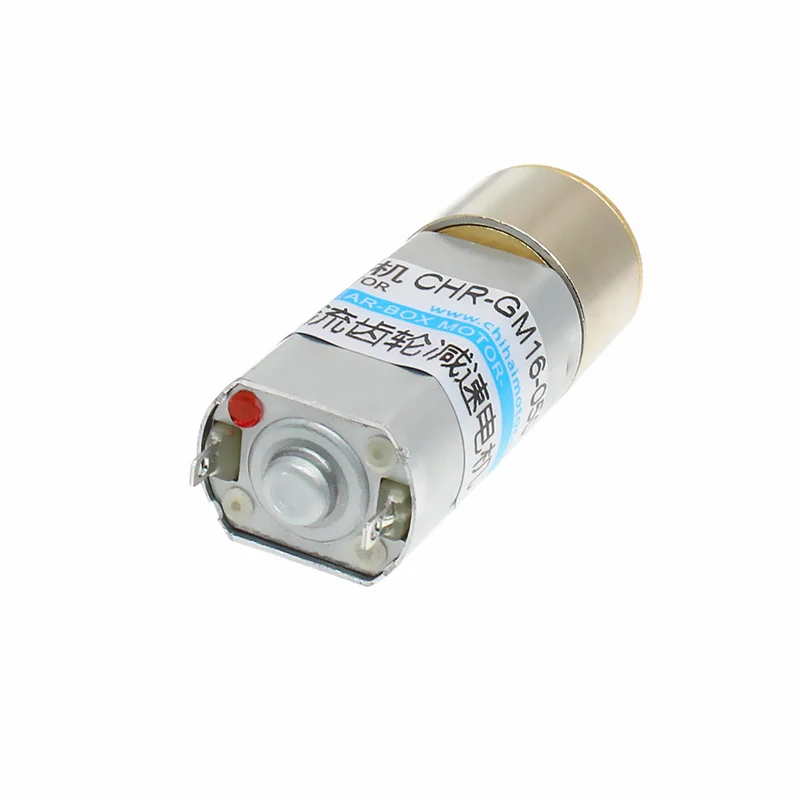 Фото Редукторный двигатель постоянного тока 16GR-050, Шестеренчатый пылезащитный водяной игольчатый ванадий и титановый специальный двигатель №3