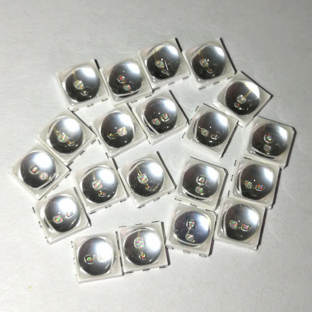 Фото Epistar 1 Вт 50 шт много Светодиодная УФ-лампа для ногтей шарик SMD 5050 5051 5054 Светодиодная лампа 365 + 405нм светодиодные диоды для всех ногтей машина дл... №3