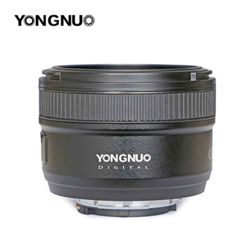 Оригинальный объектив YONGNUO 50 мм f1.8 Prime для камеры Большая диафрагма автофокус NIKON