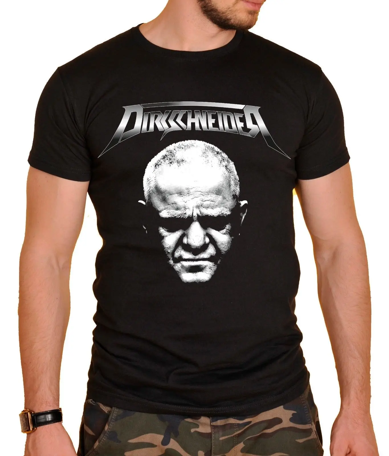 Udo Dirkschneider Rock футболка черная новинка 2018 модные футболки мужская одежда большой