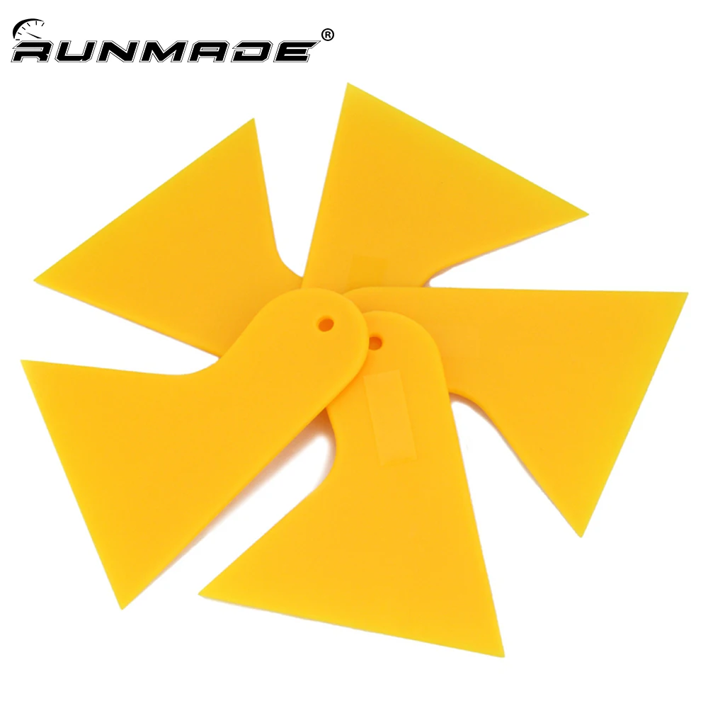 

runmade Window Cleaner Windshield Snow Shovel Glass Water Remove Wiper Squeegee Plastic Small Scraper Car Film Tools