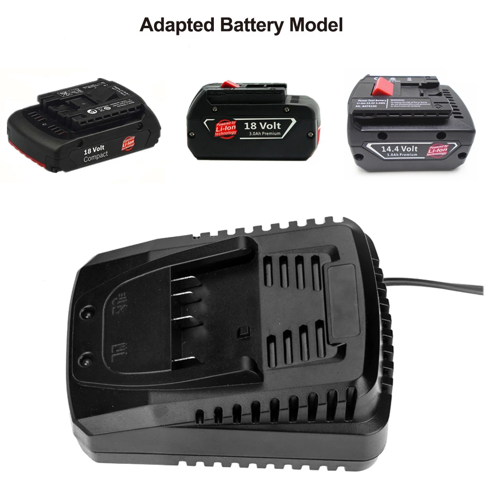 Литий ионная аккумуляторная батарея AL1820CV BAT609 BAT609G BAT618 BAT618G 14 4 для электродрели