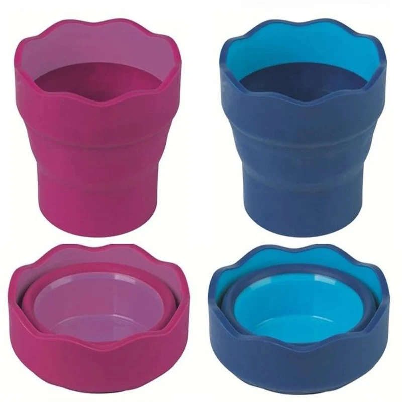 

FABER CASTELL Watercolor pen special rinse wash pen wash rinse cup cup folding pen wash bucket