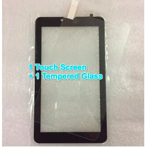 Tempered Glass Protector + New Touch Screen For 7&quot Irbis TZ72 TZ70 TZ71 4G Tablet Panel digitizer glass Sensor Replacement | Компьютеры