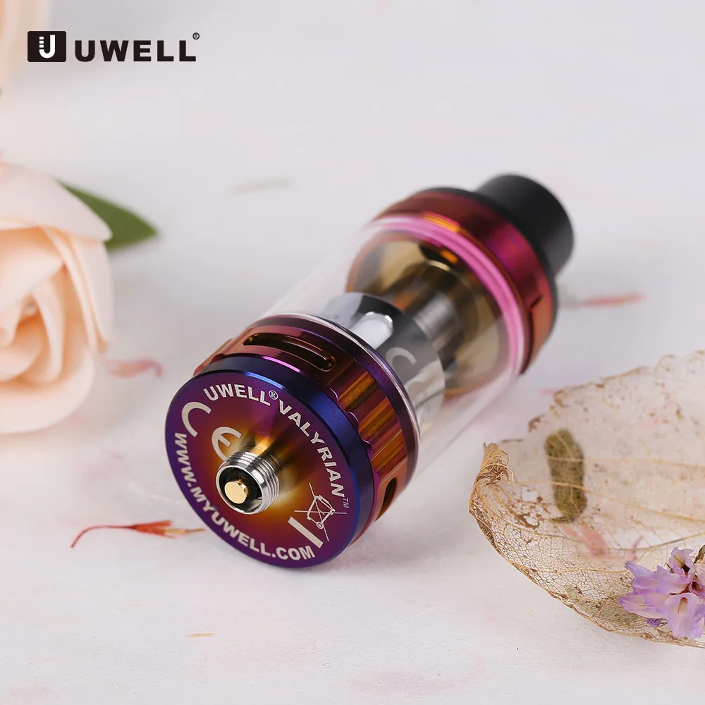 Оригинальный Uwell атомайзер Valyrian с емкостью 5 мл диаметром 25 мм сердечником 0 15 Ом 510