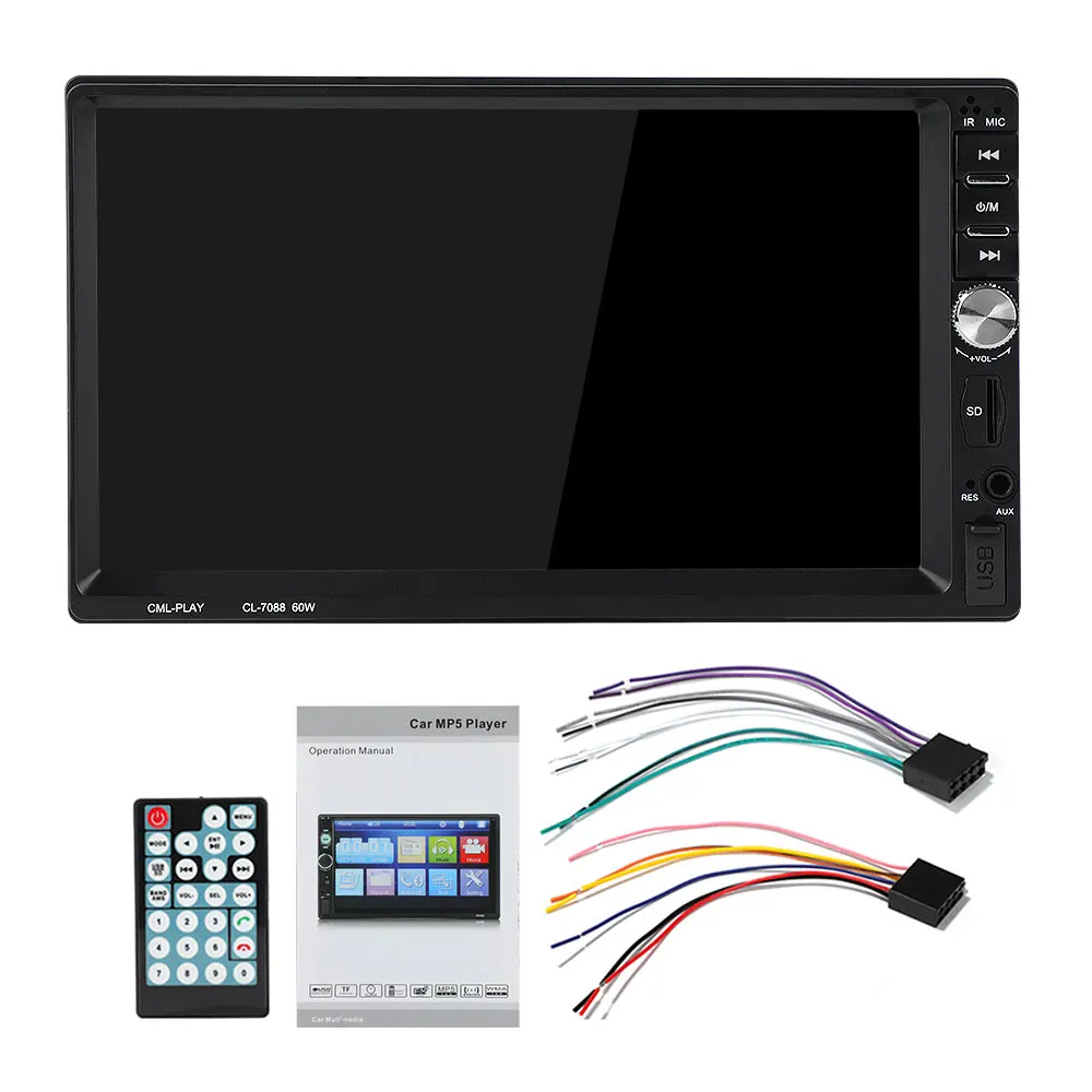 VEHEMO FM/USB/AUX 7 дюймов Автомобильный MP5 плеер Авто автомобиля Smart заднего вида радио|MP4