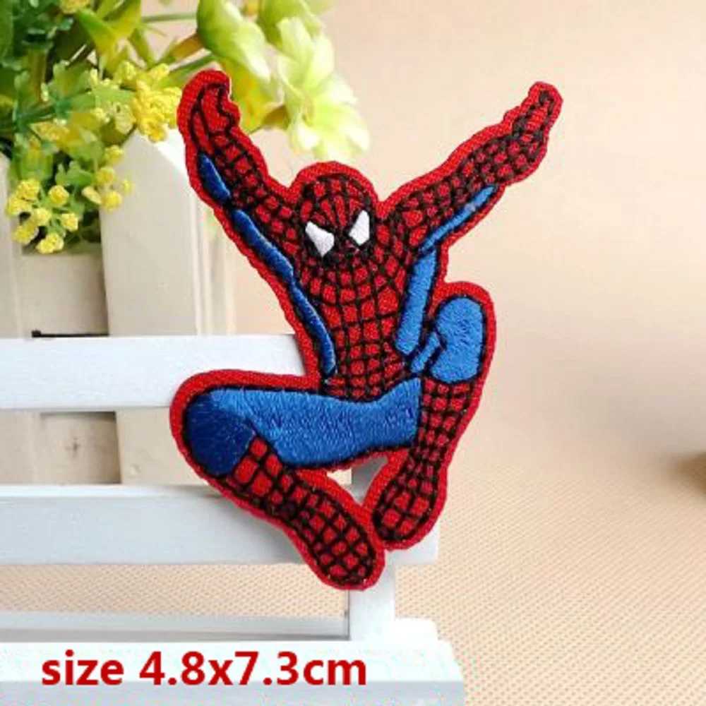 Персонализированные нашивки вышитые железные на патчи комиксы куртка патч