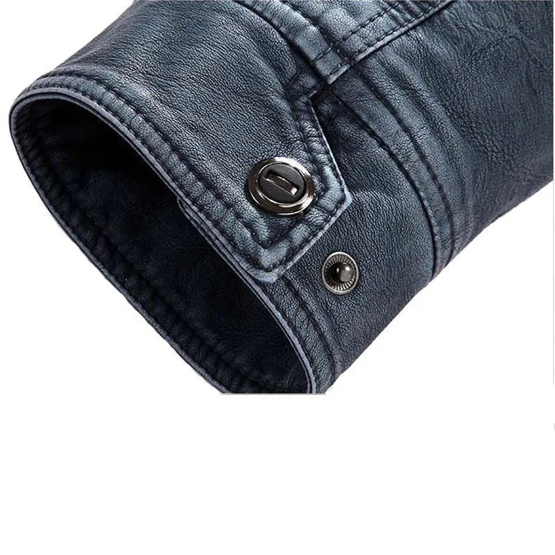 Фирменная Новинка, мужские кожаные куртки из искусственной кожи, Jaqueta Masculinas Inverno Couro, пальто для мужчин, Jaquetas De Couro, Мужская зимняя кожаная куртка