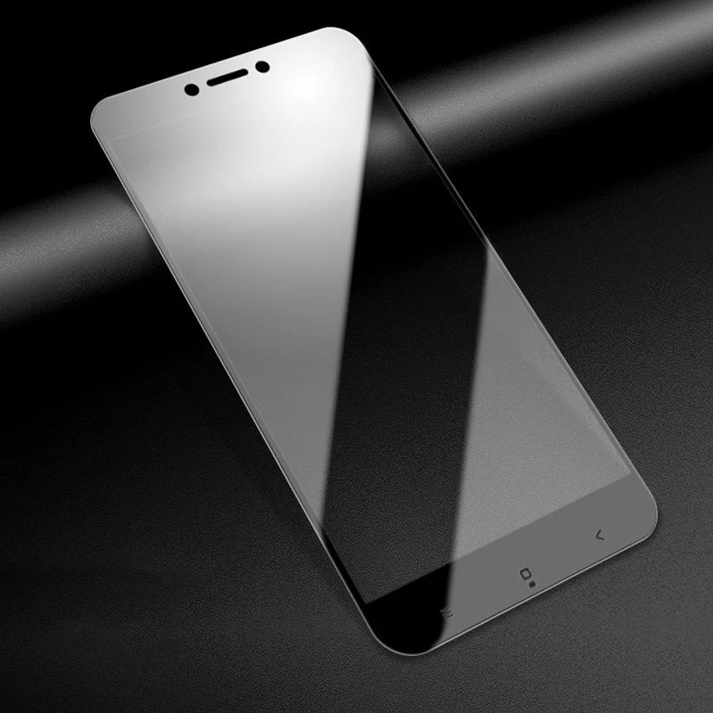 Защитное стекло для Xiaomi Redmi 5 plus защита экрана полное покрытие белый и черный