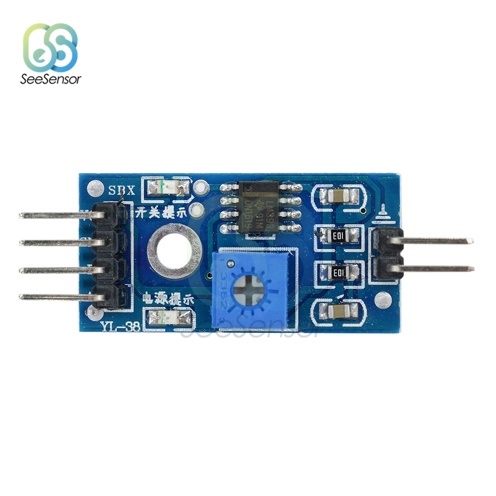 Модуль датчика влажности почвы для arduino умная электроника набор сделай сам |