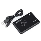 USB Двухчастотный RFID считыватель карт датчик приближения 125 кГц 13,56 МГц считыватель смарт-карт для контроля доступа