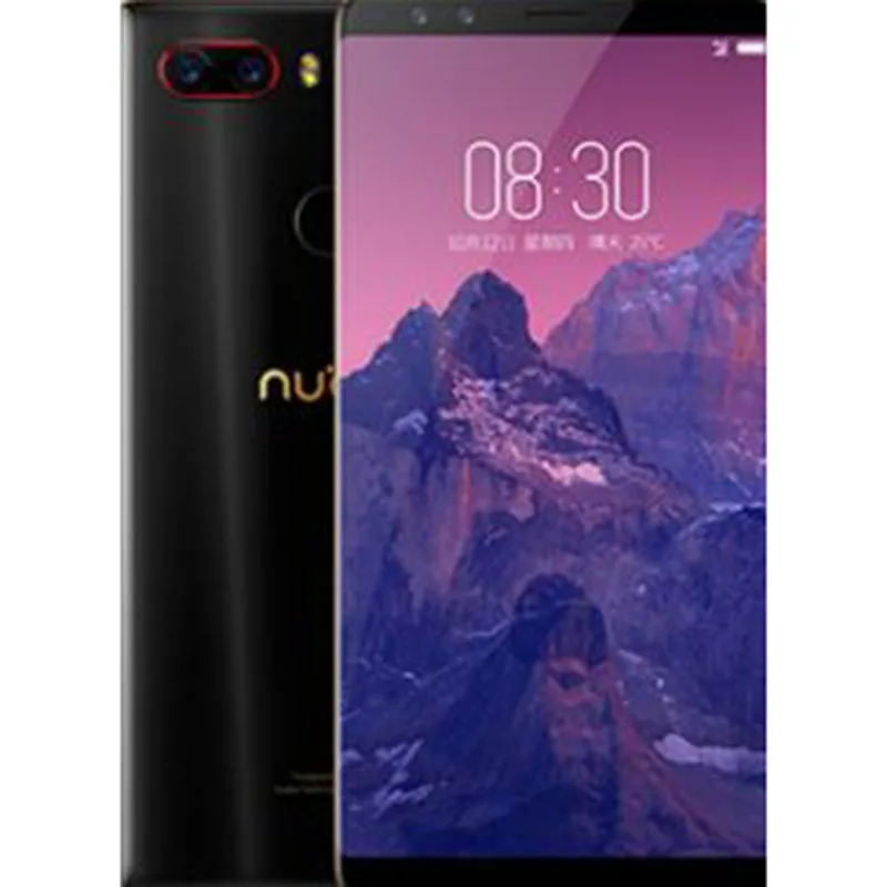 Глобальная прошивка Nubia Z17S 6 г 64 Полный экран мобильного телефона Snapdragon 835 Octa Core 5 73