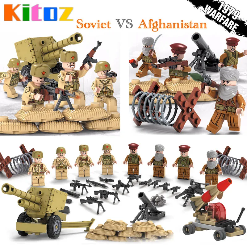 Kitoz новые военные строительные блоки Вторая мировая война WW2 советские VS