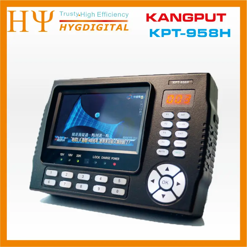 [Подлинный] Цифровой спутниковый искатель KANGPUT HD USB2.0 выход Sat Finder улучшенный satlink с