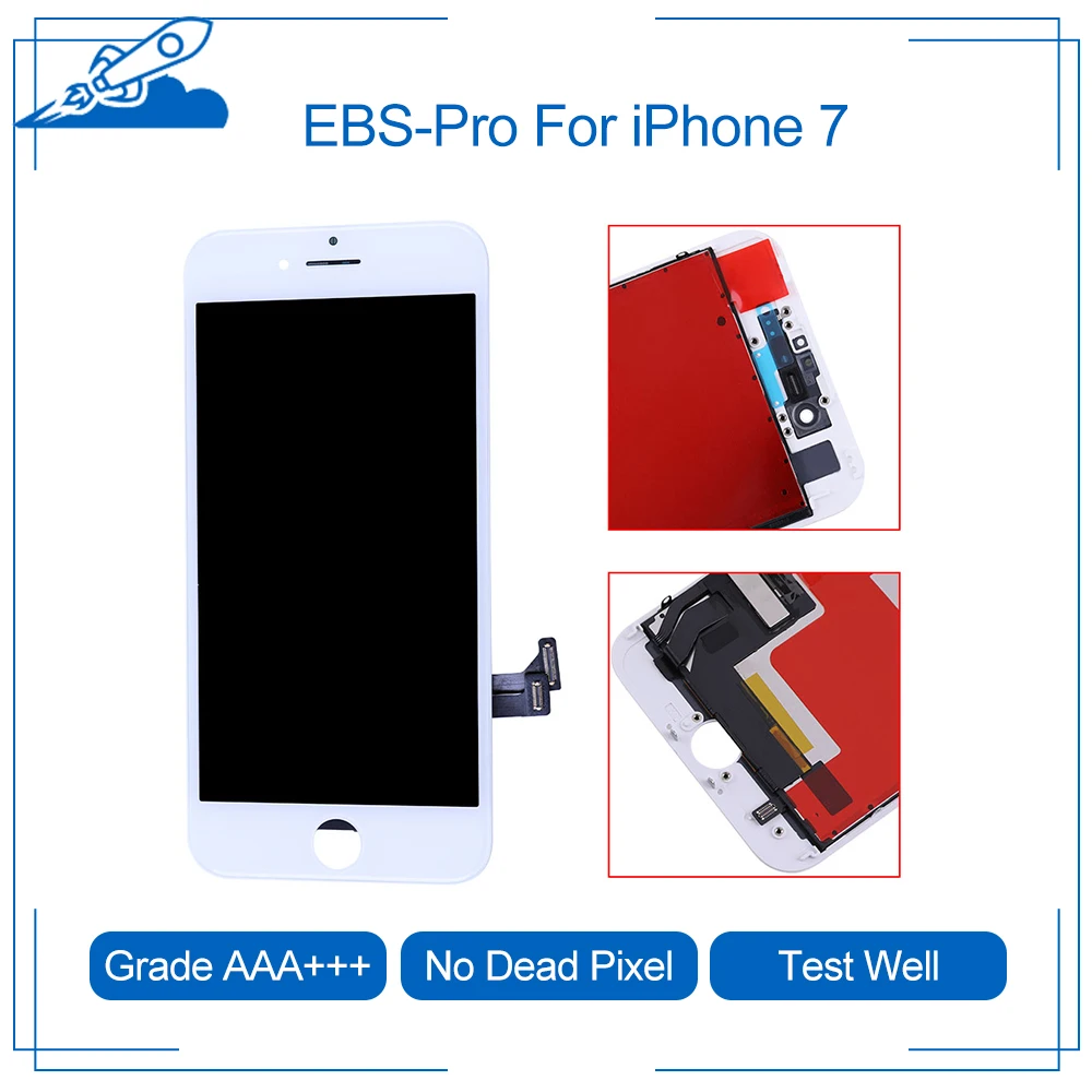 Elekworld новая технология EBS Pro Качество для iphone 7 ЖК дисплей без битых пикселей экран