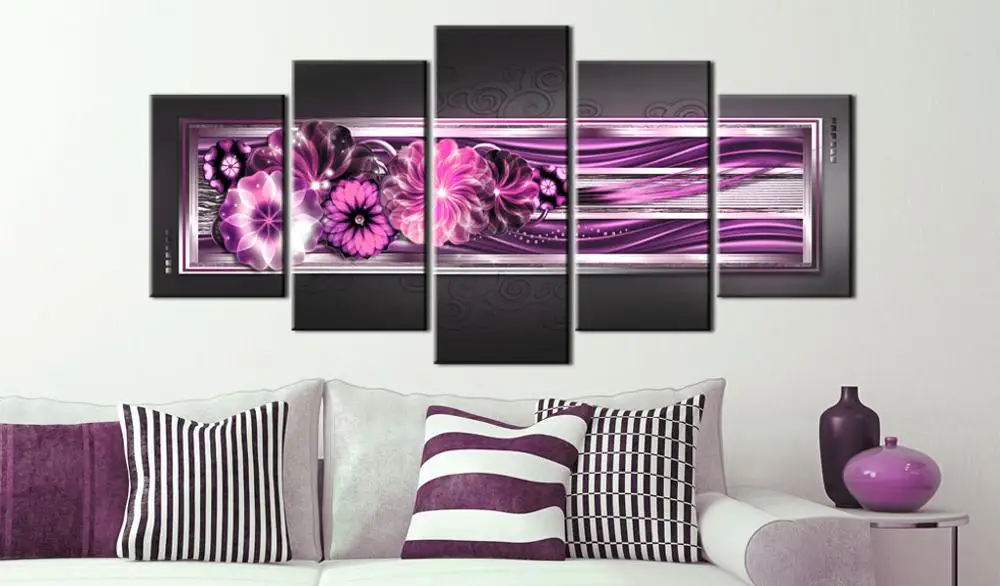 5 шт./компл. Классическая картина с изображением цветов из сериала West Картина на