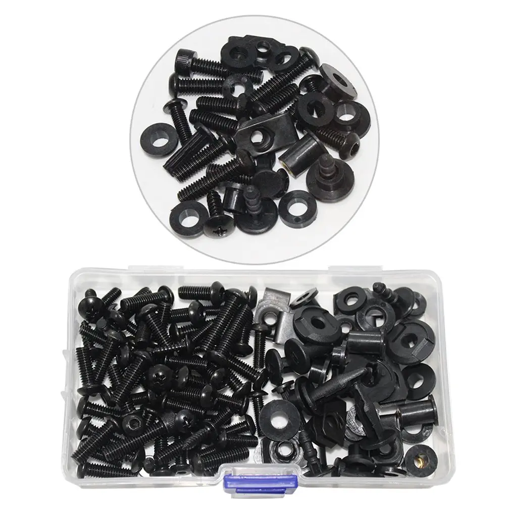 Комплект винтов для обтекателя мотоцикла комплект кузова крепежных болтов 194 шт.