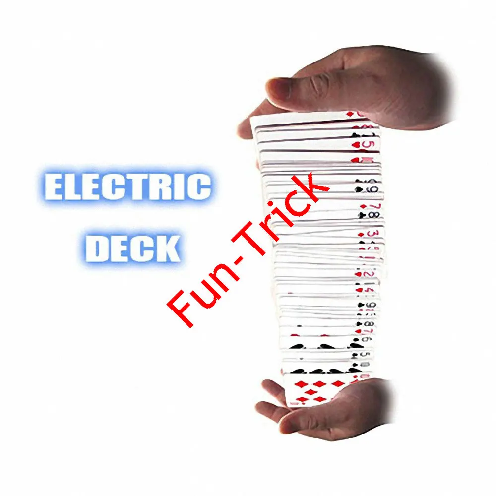 Бесплатная доставка электрическая колода магический трюк|electric tricks|trick magictrick deck |