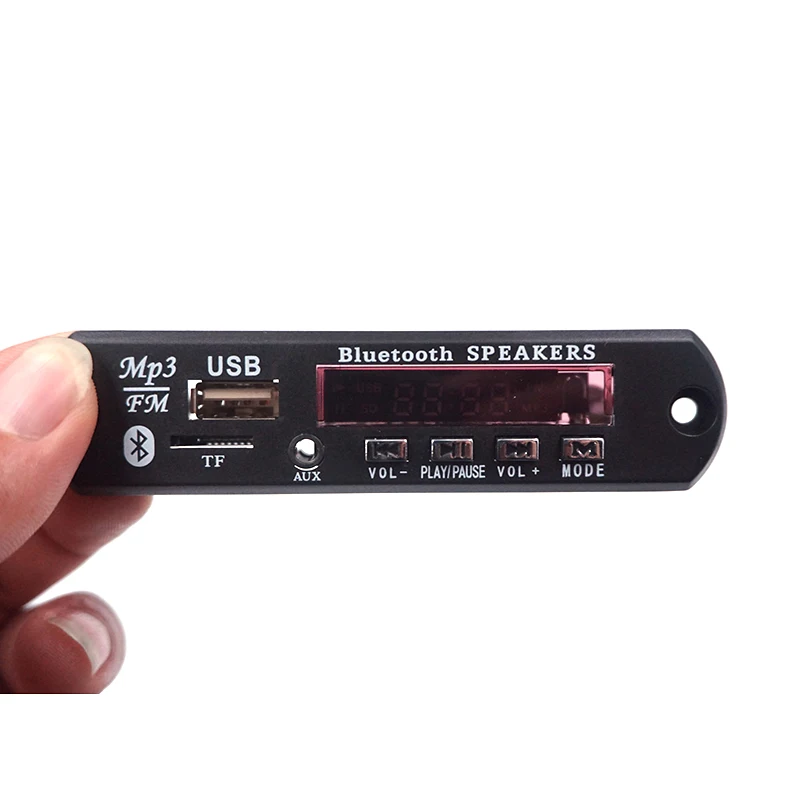 Новая беспроводная Bluetooth MP3 WMA Плата декодера автомобильная аудиосистема FM радио