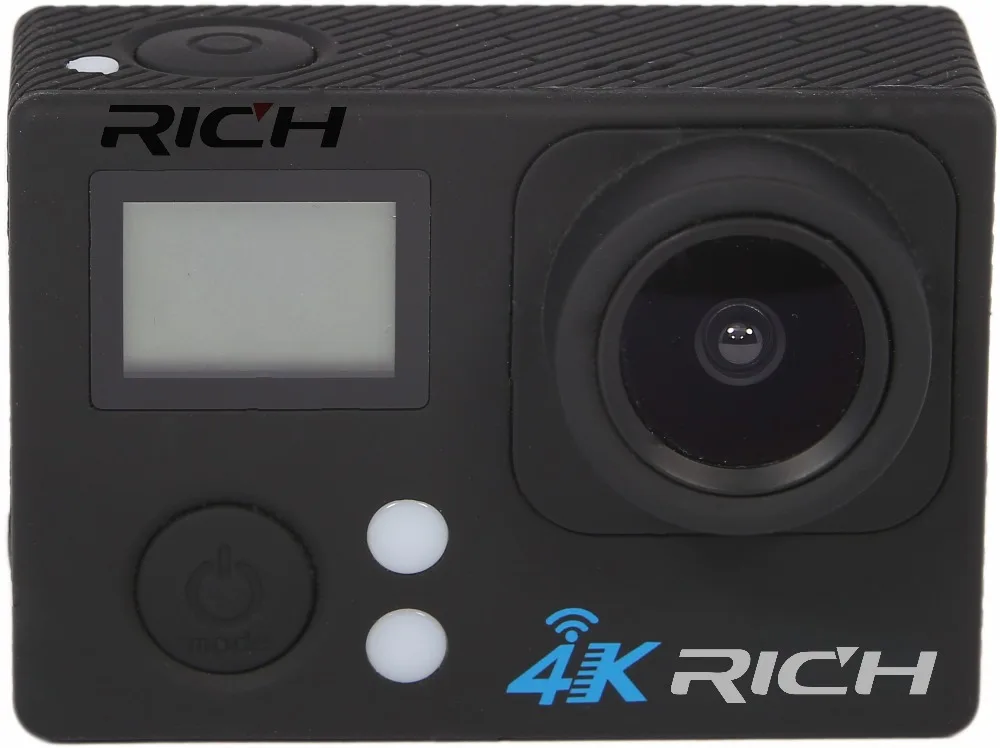 Новая Экшн камера S200DR 4K 2 0 с двойным жк дисплеем 16 МП Спортивная WiFi 30 м