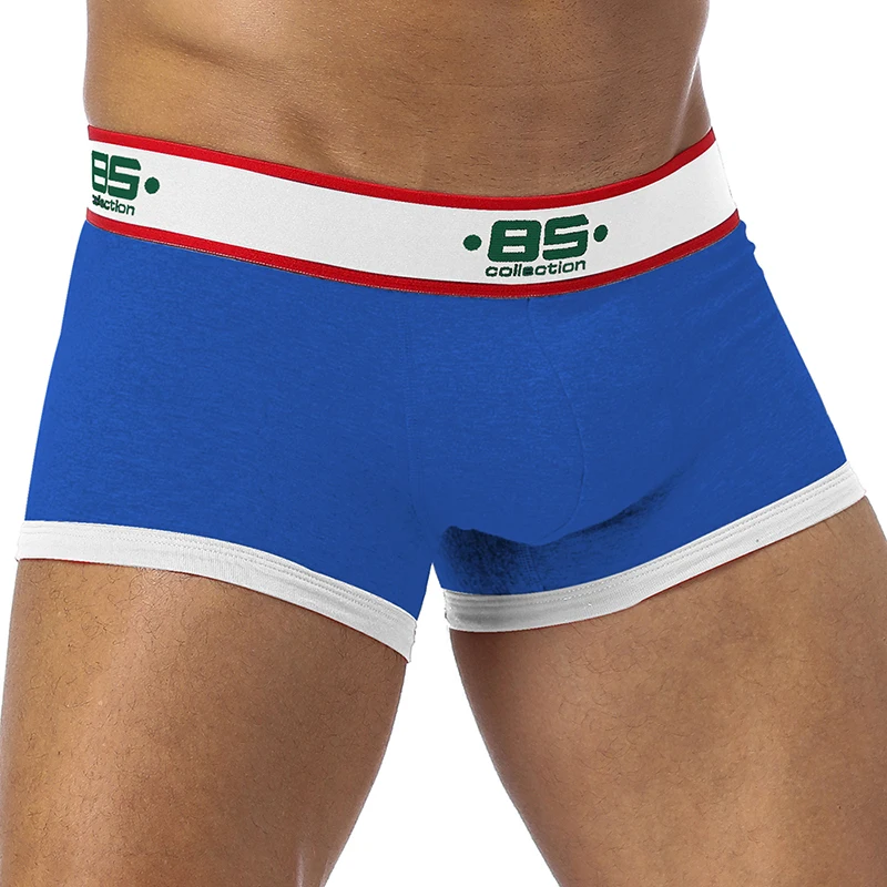 Мужские трусы боксеры с мешочком для пениса BS 2019 боксерские шорты сексуальное
