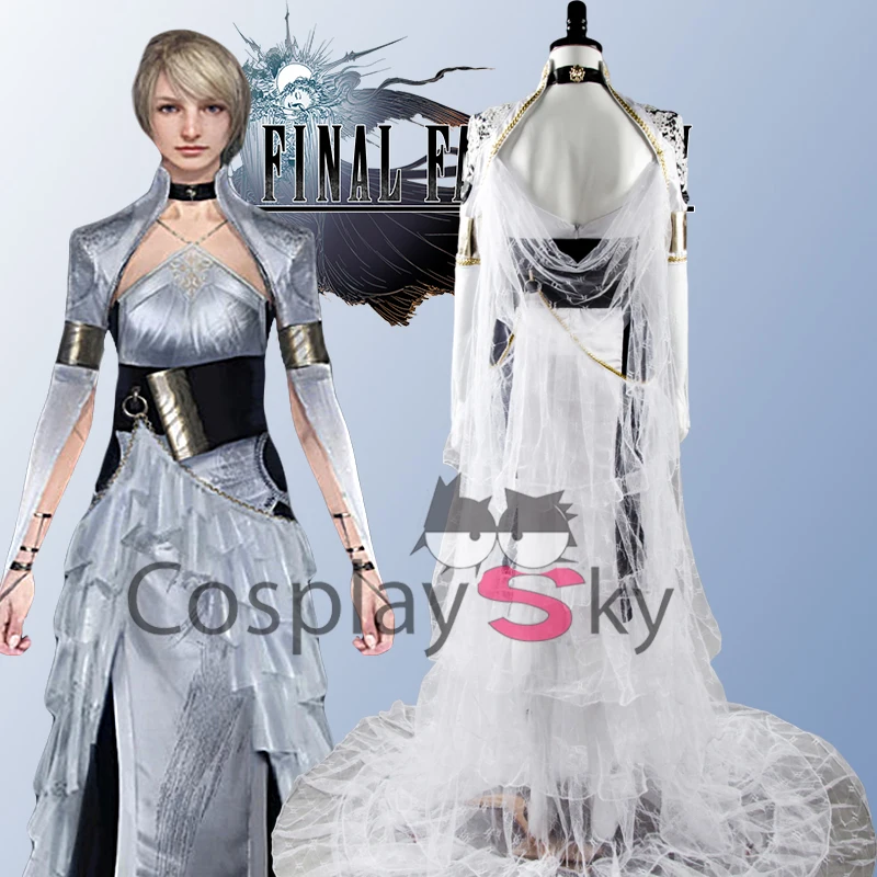 Final Fantasy XV Lunafreya Nox Fleuret платье косплей костюмы FF15 женские вечерние платья Хэллоуин