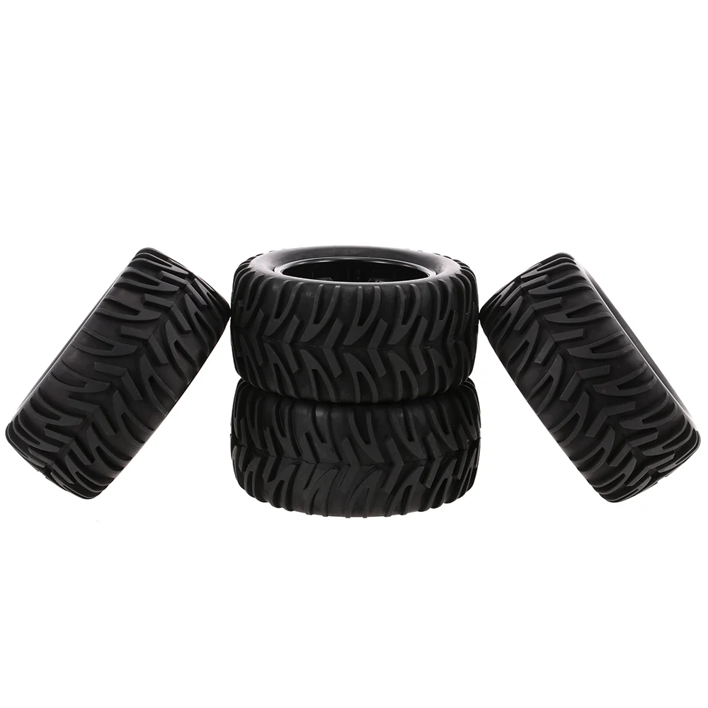 4PCS RC Car 1:10 Off-road Tyre Double V Tread Pattern 10 Spokes Rim for 1/10 HSP HPI Redcat RC4WD Monster Trucks | Игрушки и хобби