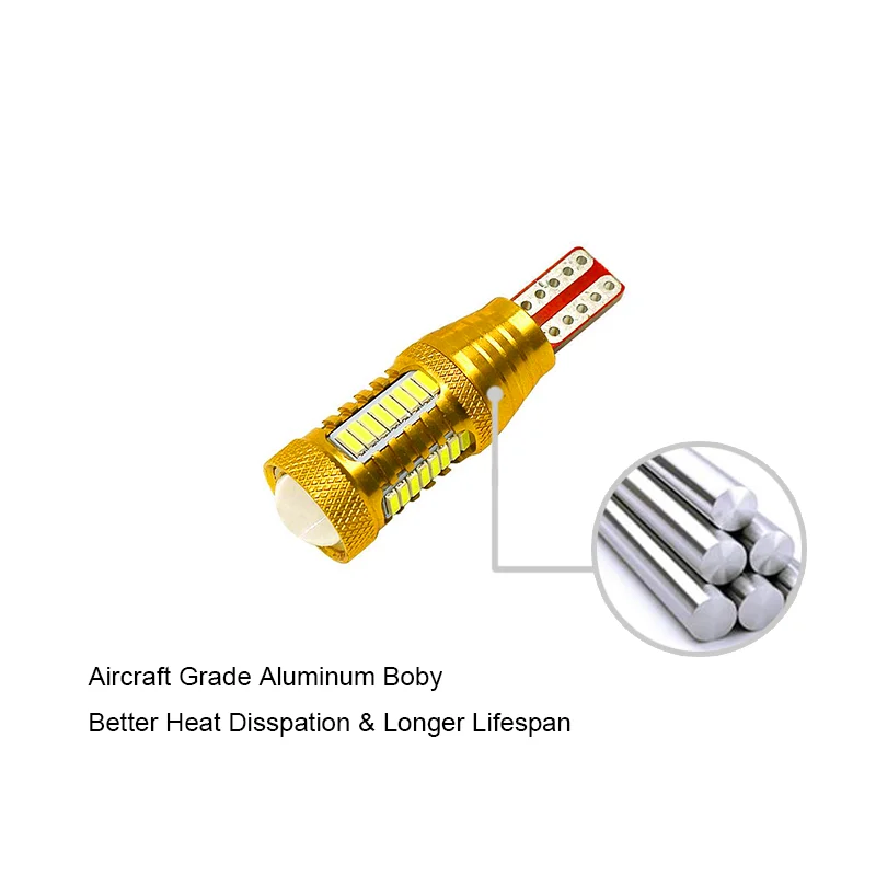 BOAOSI 2x Canbus T15 светодиодный Фары заднего хода W16W 32SMD Автомобильный Резервное