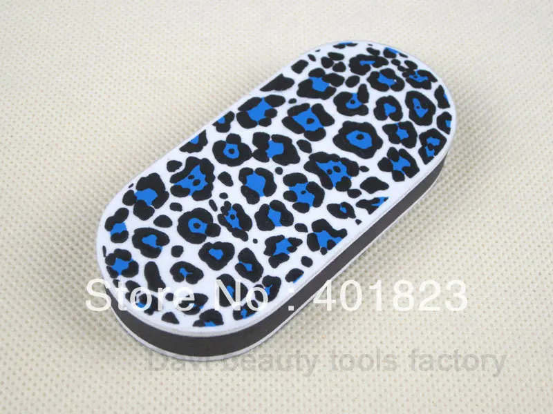 Пилка для ногтей с леопардовым принтом 20 шт./лот|file buffer|shine nail buffershine buffer |