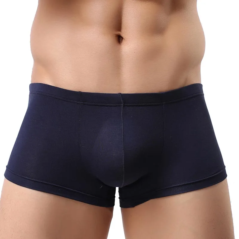 Трусы из хлопка сексуальное нижнее белье мужские боксеры мужское шорты Homme