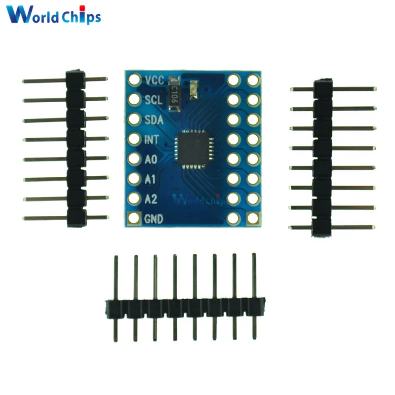Модуль расширения IIC I2C I/O PCF8575 16 портов ввода/вывода 400 кГц шина для Arduino DC 2 5 в 1