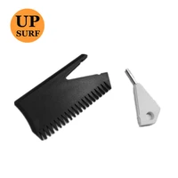 high quality wax comb surfboard wax comb with surf fin key pastic surf wax comb