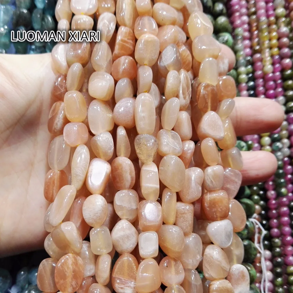 Бусины Из Натурального оранжевого камня 7 11 мм|beads for jewelry making|bead wholesalewholesale beads |