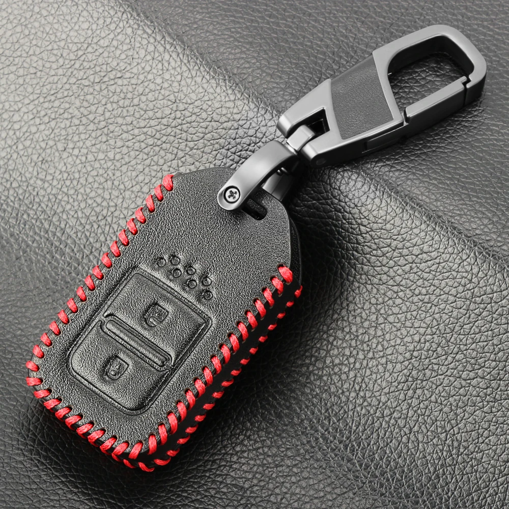 Новый дизайн кожаный смарт брелок для ключа с дистанционным управлением чехол