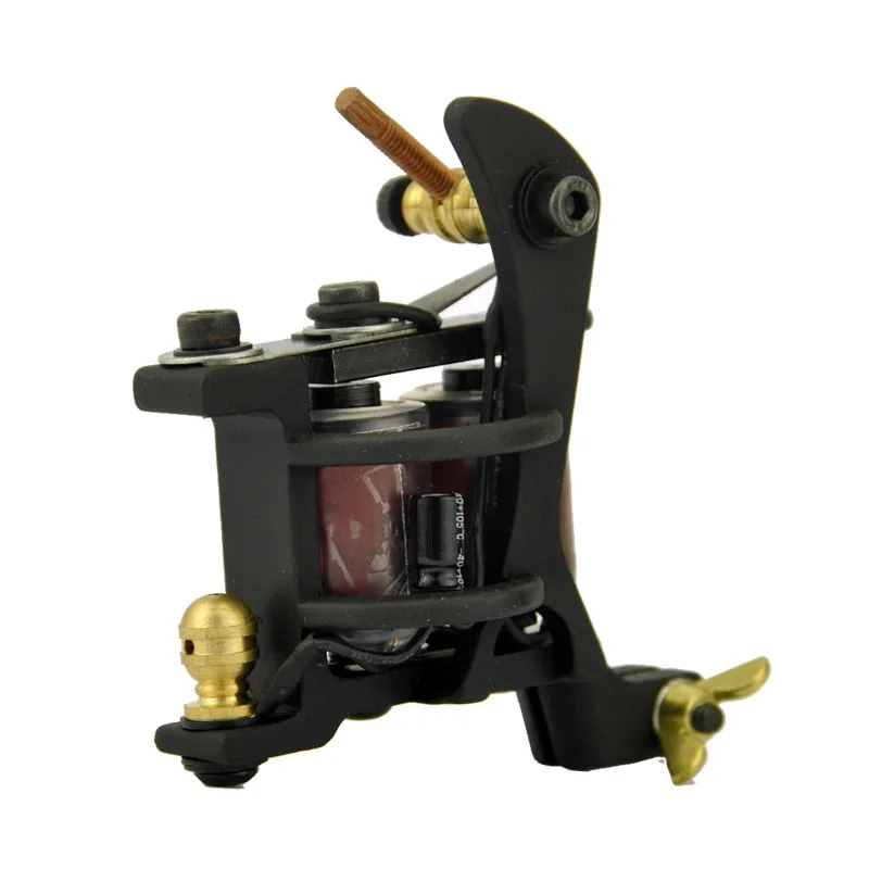 Высококачественные дешевые тату машинки черного цвета лучшие вращающиеся для