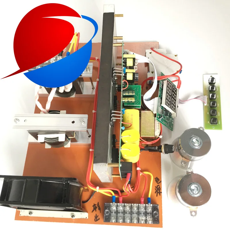 2400W 17 K 40 частота Регулируемая высокая мощность ультразвуковая очистка PCB