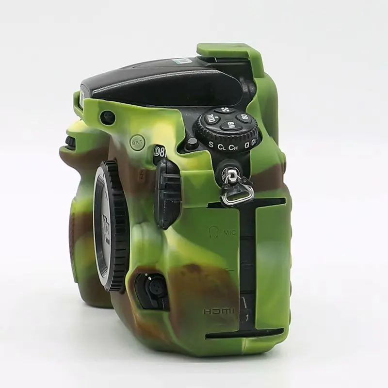 Силиконовая кожа брони чехол корпус протектор для Nikon D750 D7500 D810 D3500 D5300 DSLR корпус защищающий чехол для камеры видео сумка