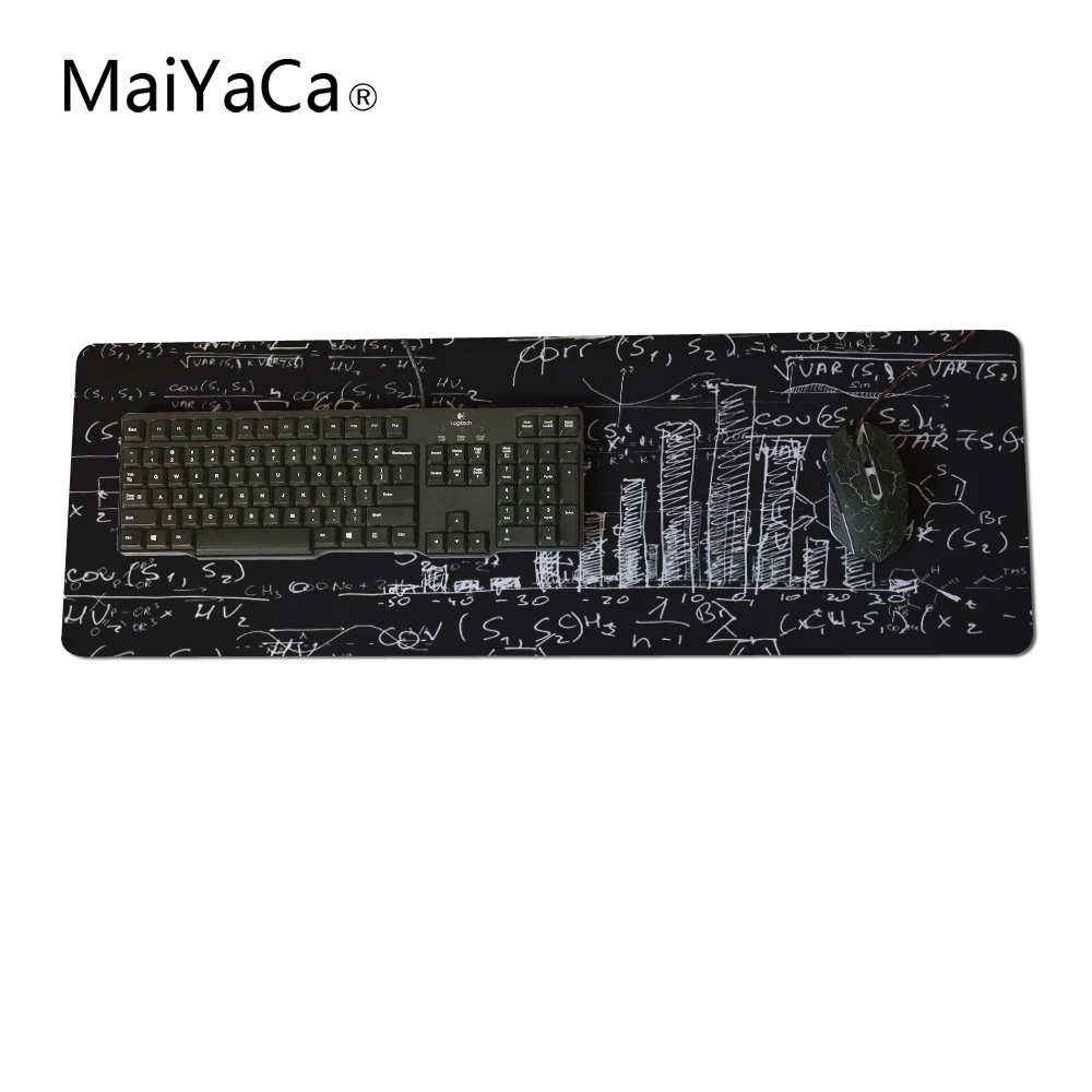 MaiYaCa математическая формула большого размера 300*600*2 мм резиновый для игровой мыши коврик для ноутбука Большой Коврик противоскользящий лучший выбор коврик для мыши