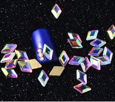 patter10 20 шт 3D кристалл AB череп с плоским основанием, для ногтей Стразы алмазные подвески ювелирные изделия Хэллоуин Череп Черепа скелета реквизит 20 шт - Цвет: patter10