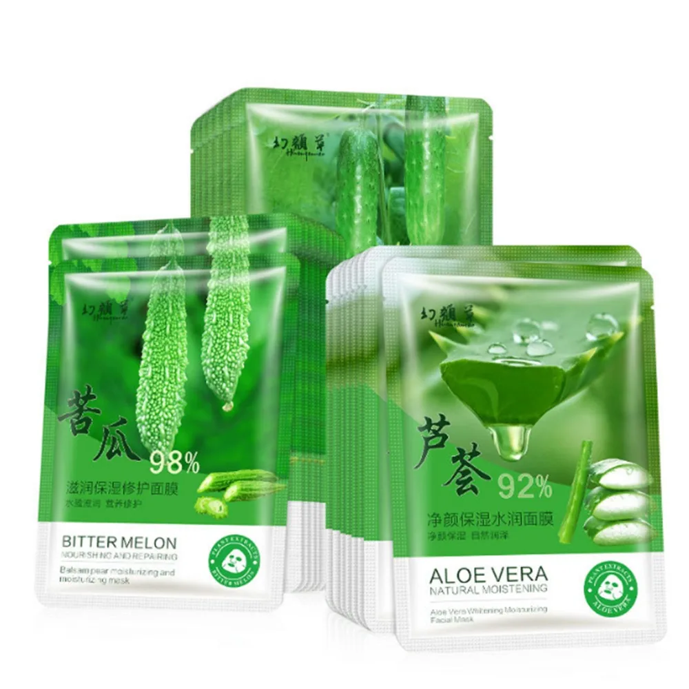 20 шт. Осветляющая Маска для лица уход за кожей жидкая маска увлажняющие маски