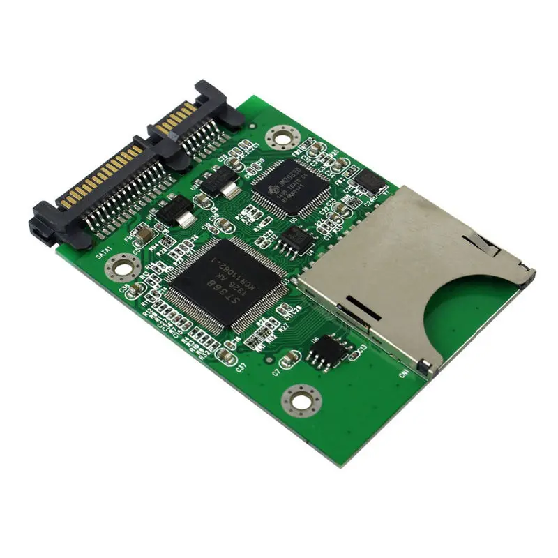 Карта памяти Sd Sdhc Mmc на Sata 22Pin Ssd Hdd жесткий диск карта адаптер|KVM-переключатели| |