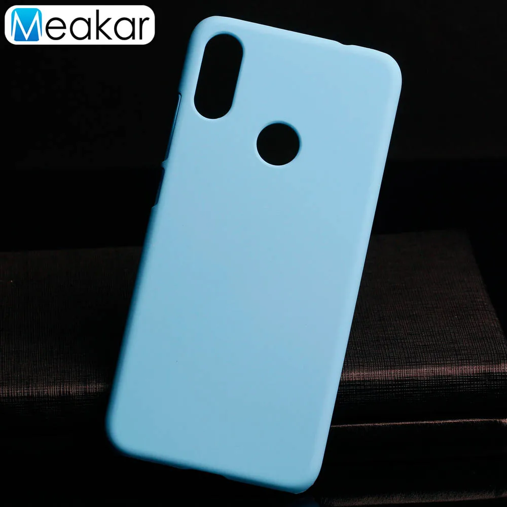 Матовый пластиковый чехол 6.3для Xiaomi Redmi Note 7 Чехол для Xiaomi Redmi Note 7 Pro Note7 чехол-лента на заднюю панель - Цвет: Sky Blue
