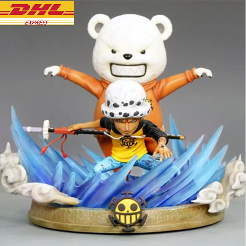 

ONE PIECE Statue The Straw Hat Pirates Trafalgar Law And Trafalgar Law Bepo D Water GK Action Figure Collectible Model Toy J394